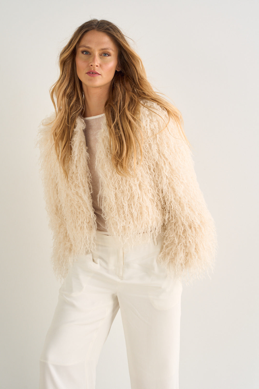WILD HORSES JACKET - ECRU