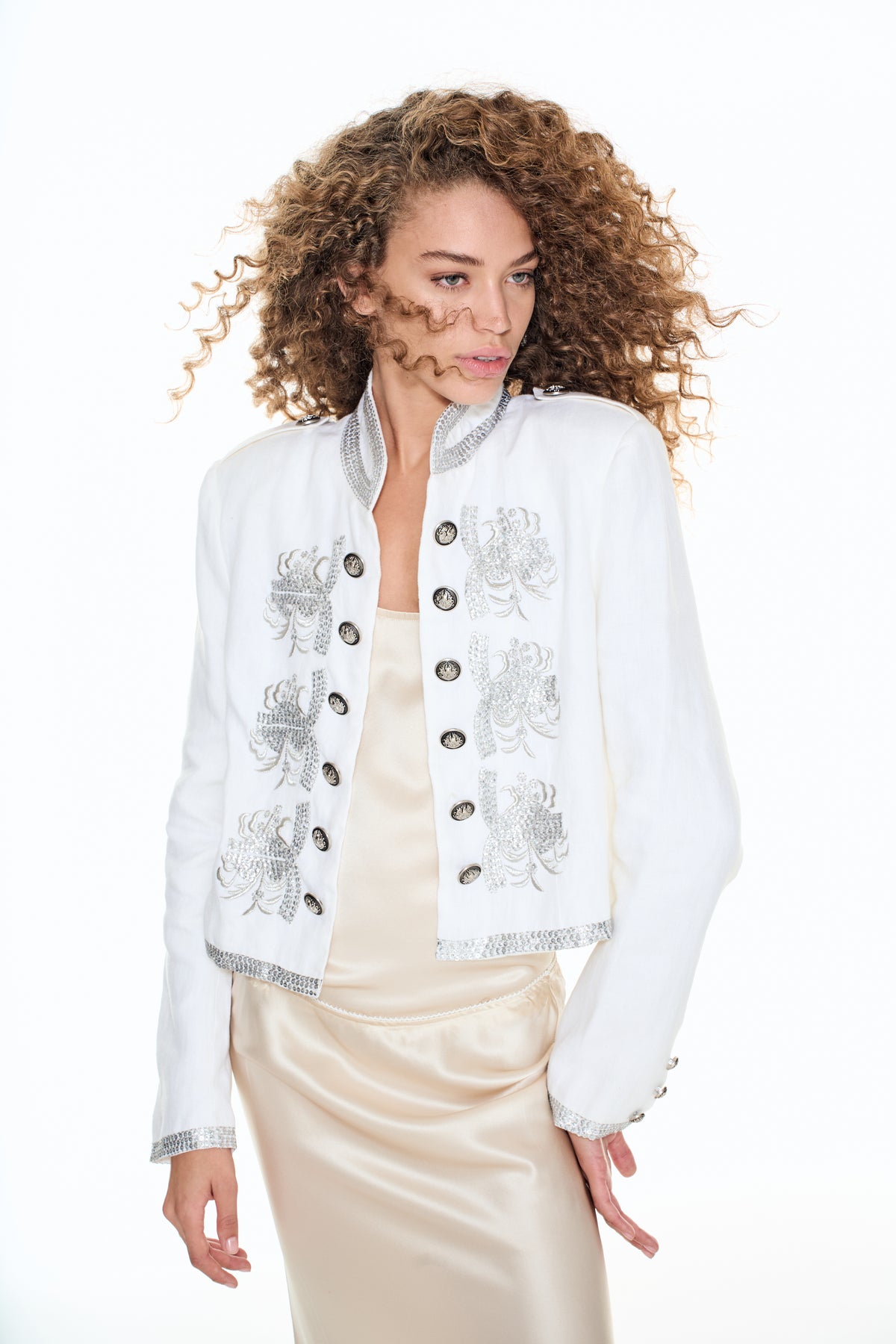 JOEY SILK CAMI - Latte