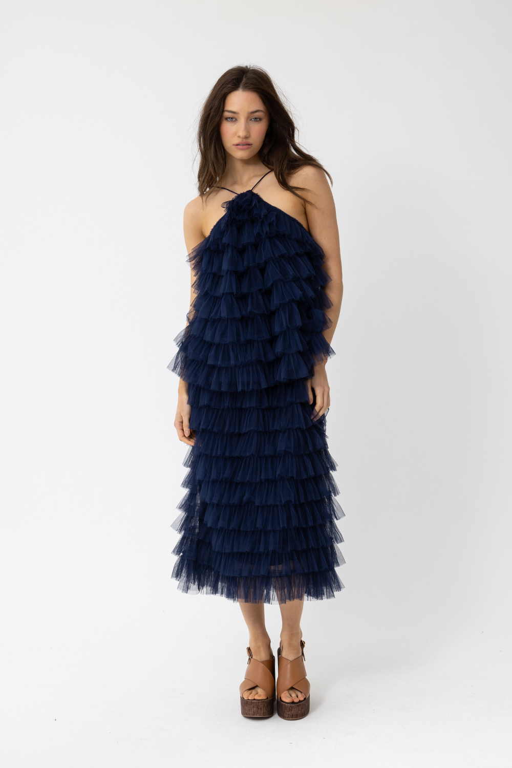 MIDI SLIM TUTU SKIRT - FRENCH NAVY | BLACK FRIDAY EXCLUSIVE!