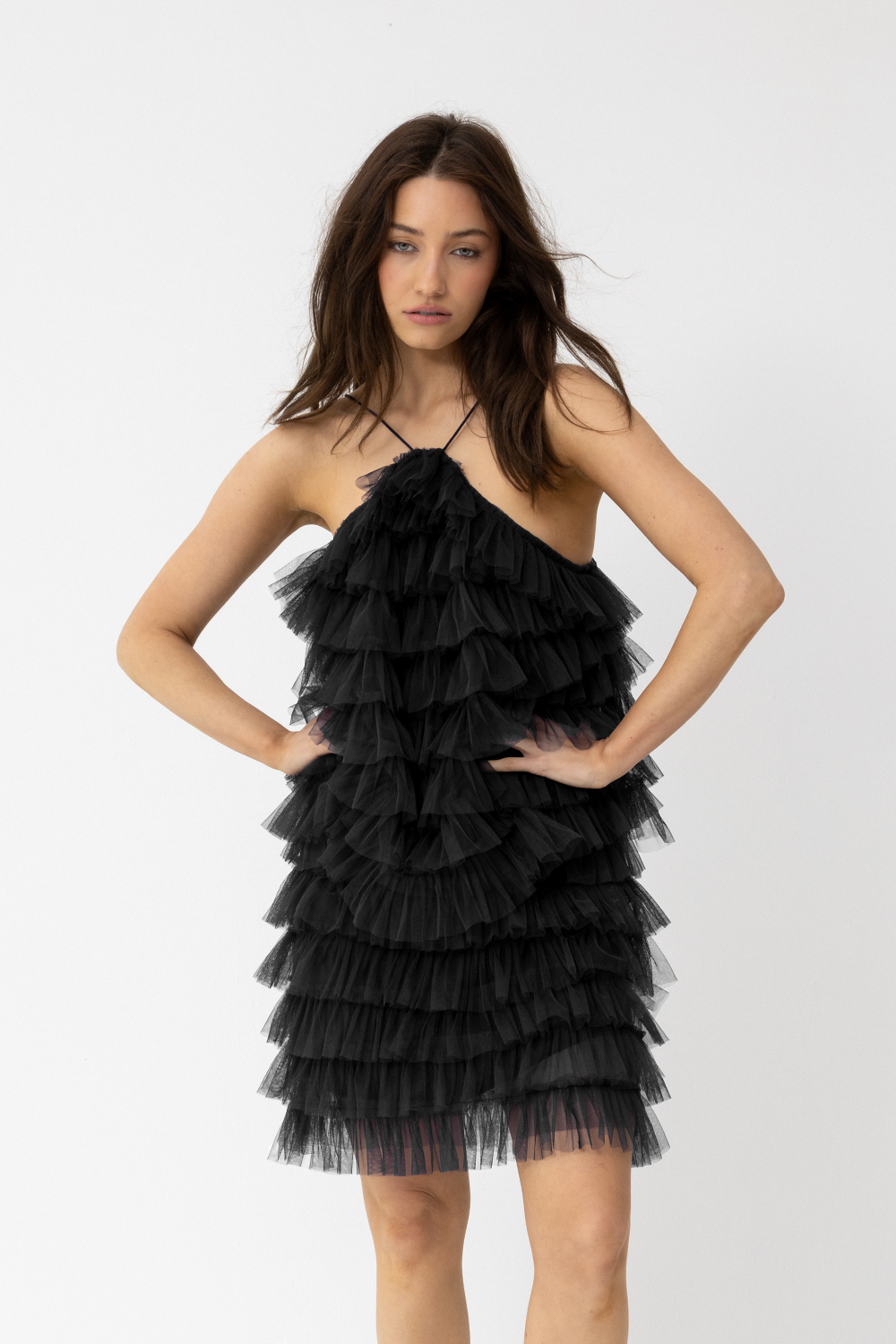 SET 2 - MINI TUTU & WATERLILY TUTU TOP in BLACK | BLACK FRIDAY EXCLUSIVE!