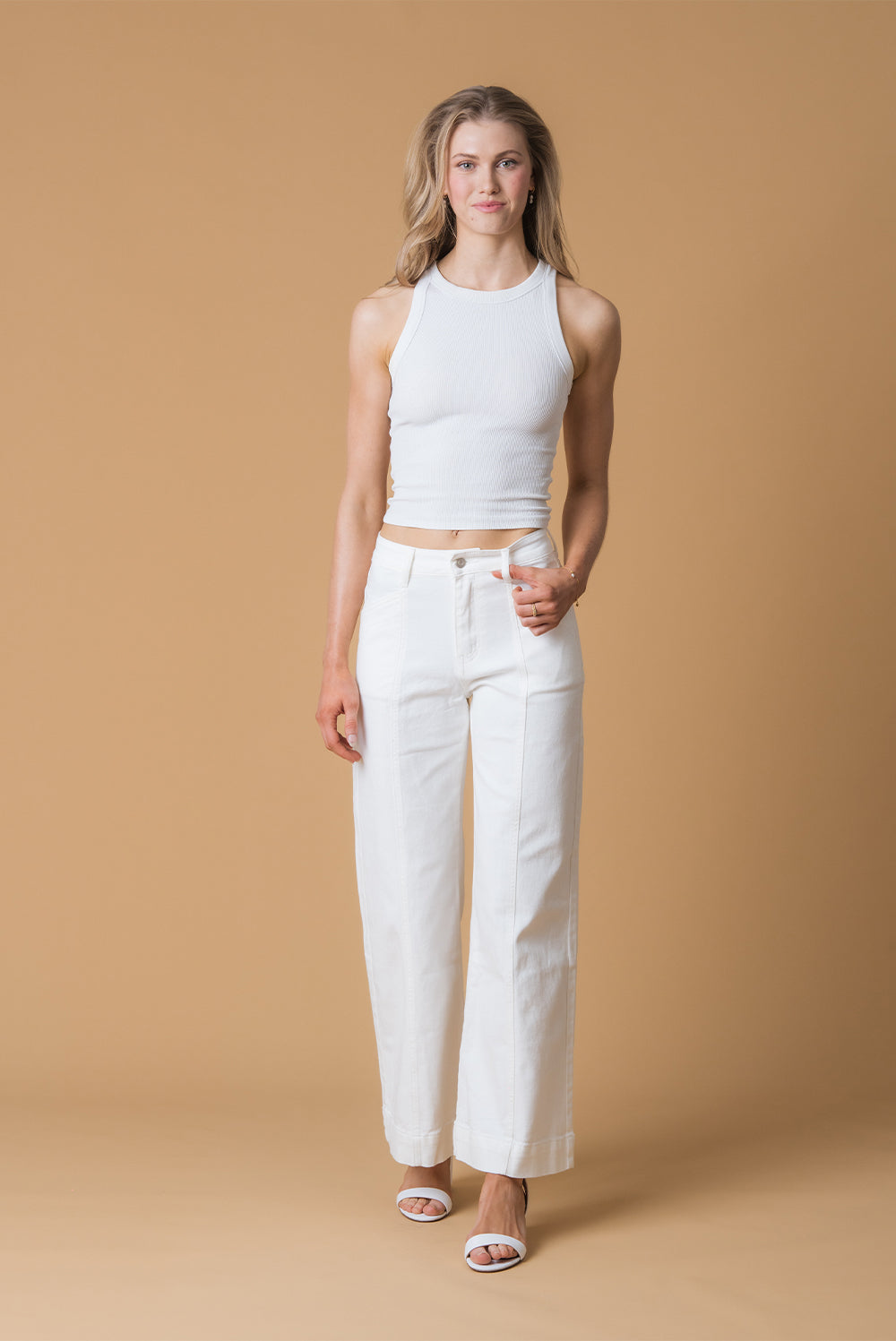 Claudia High-Rise Wide Leg Jean - Buratta