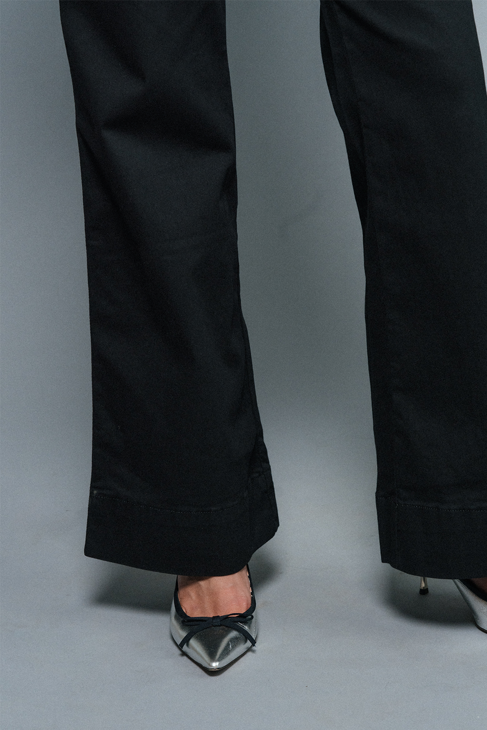 Helena High-Rise Wide Leg Jean - Noir