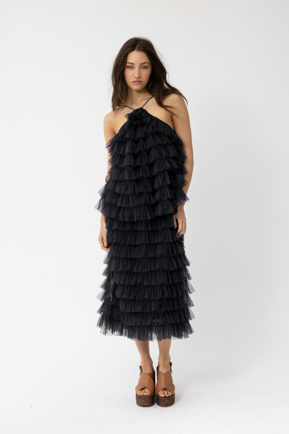 TUTU WATERLILY TOP - BLACK - Nearly HALF PRICE! Preorder Only for Black Friday Delivery!