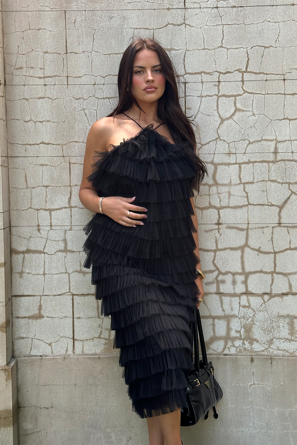 SET 1 - MIDI TUTU & WATERLILY TUTU TOP in BLACK | BLACK FRIDAY EXCLUSIVE!