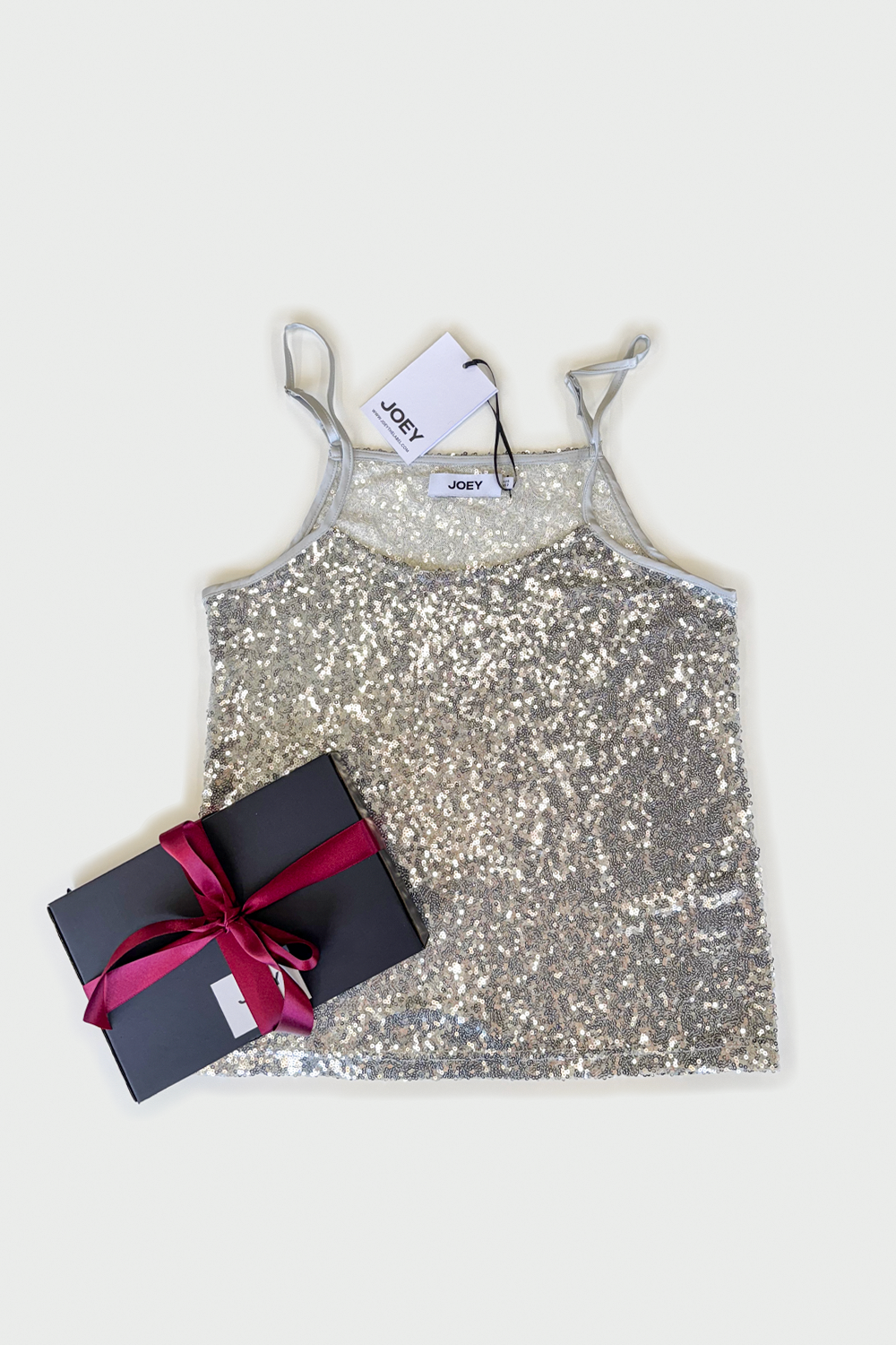 TWINKLE CAMI - Silver - SPECIAL GIFT BOX