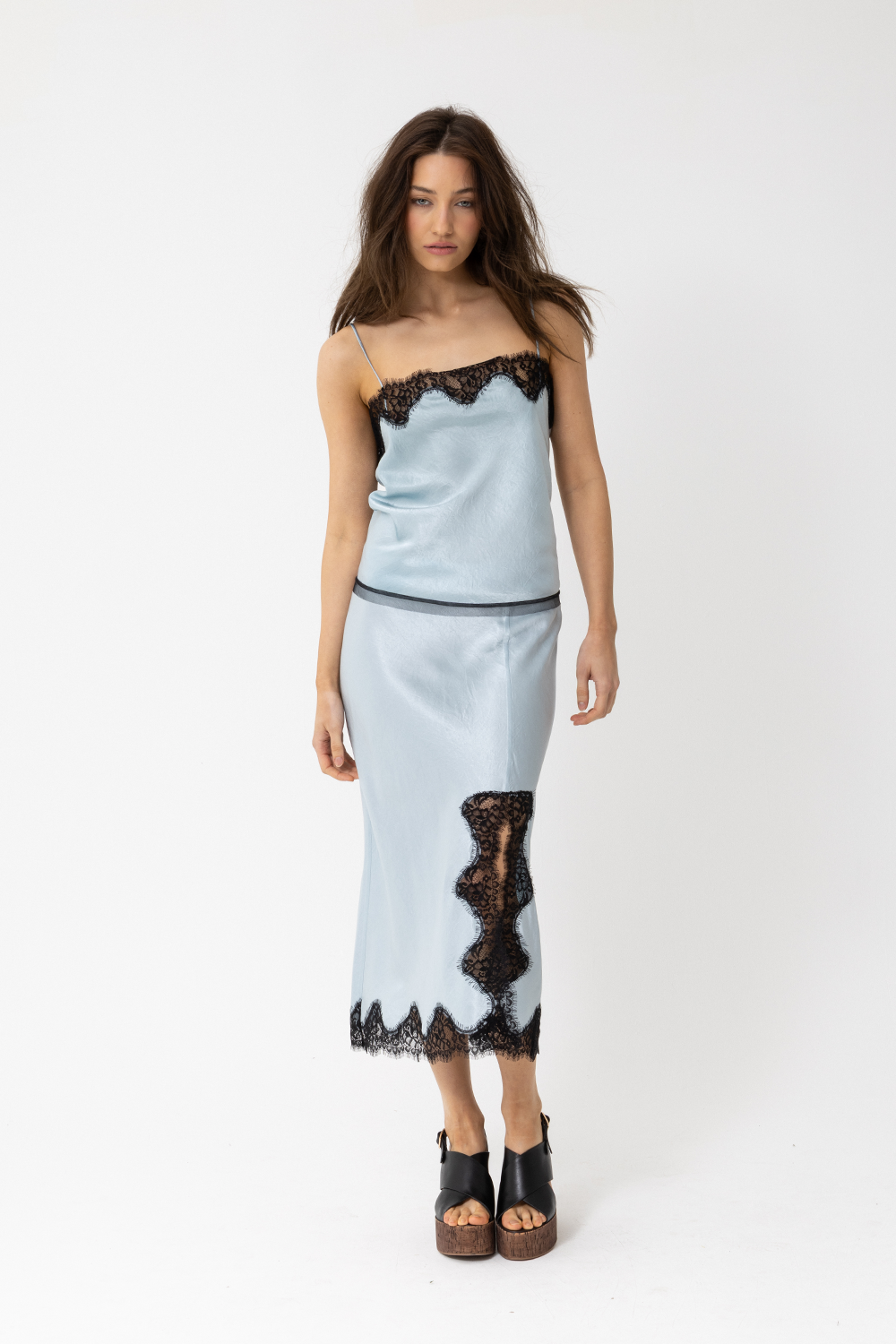 5TH AVE SKIRT - SKY BLUE - SPECIAL GIFT BOX