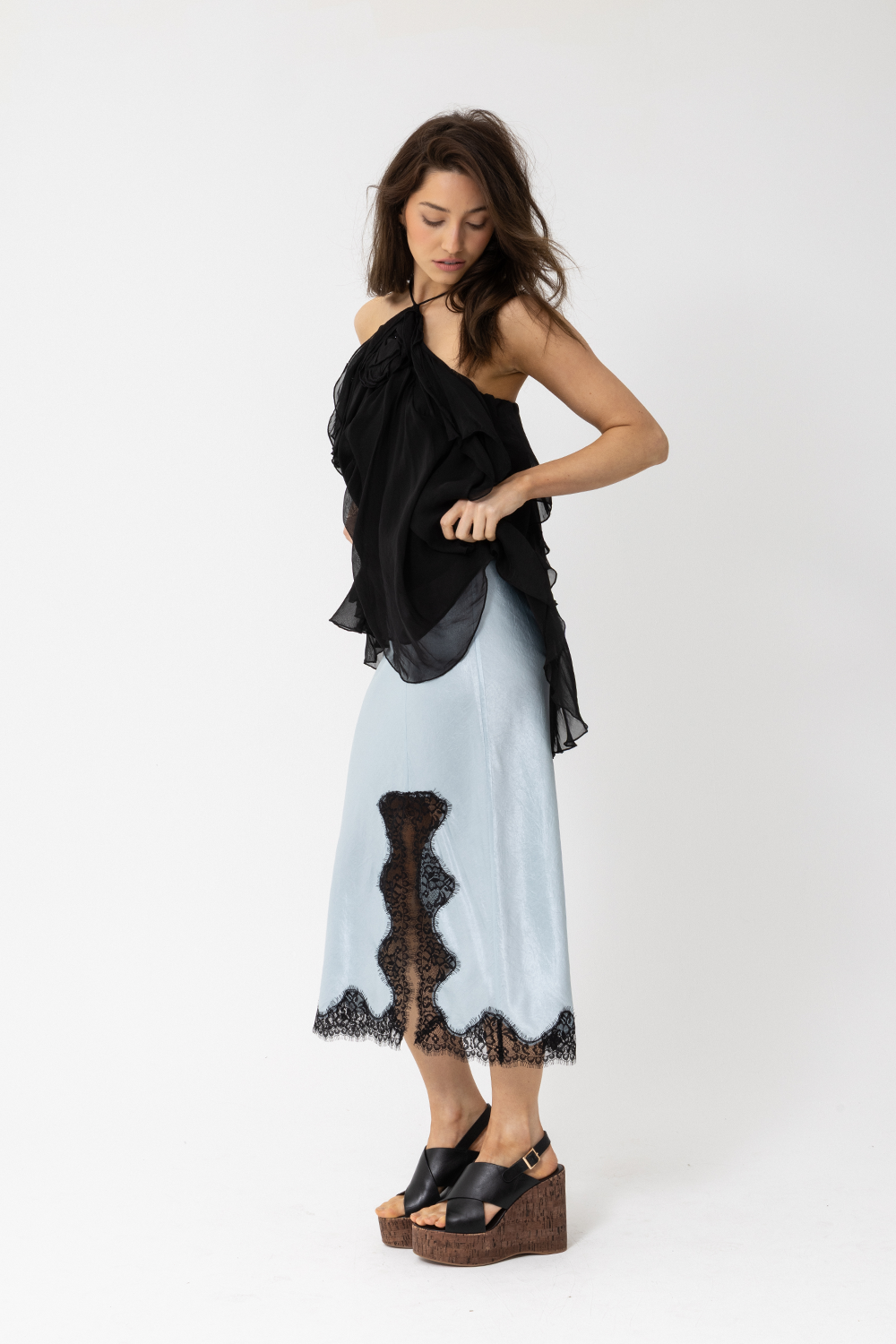 EMPIRE TOP - BLACK - FINAL SALE