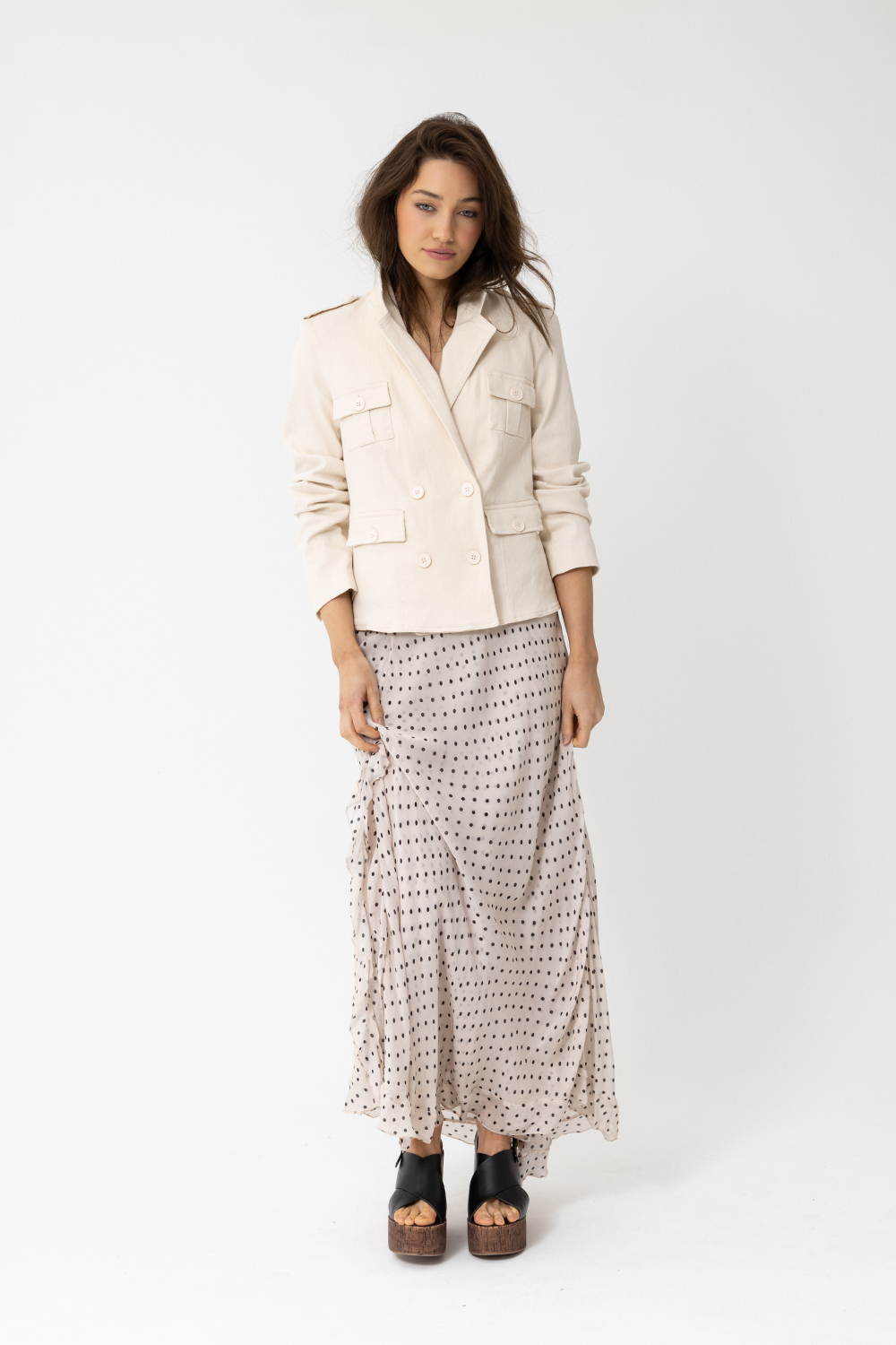 LOVER CARGO JACKET - SAND