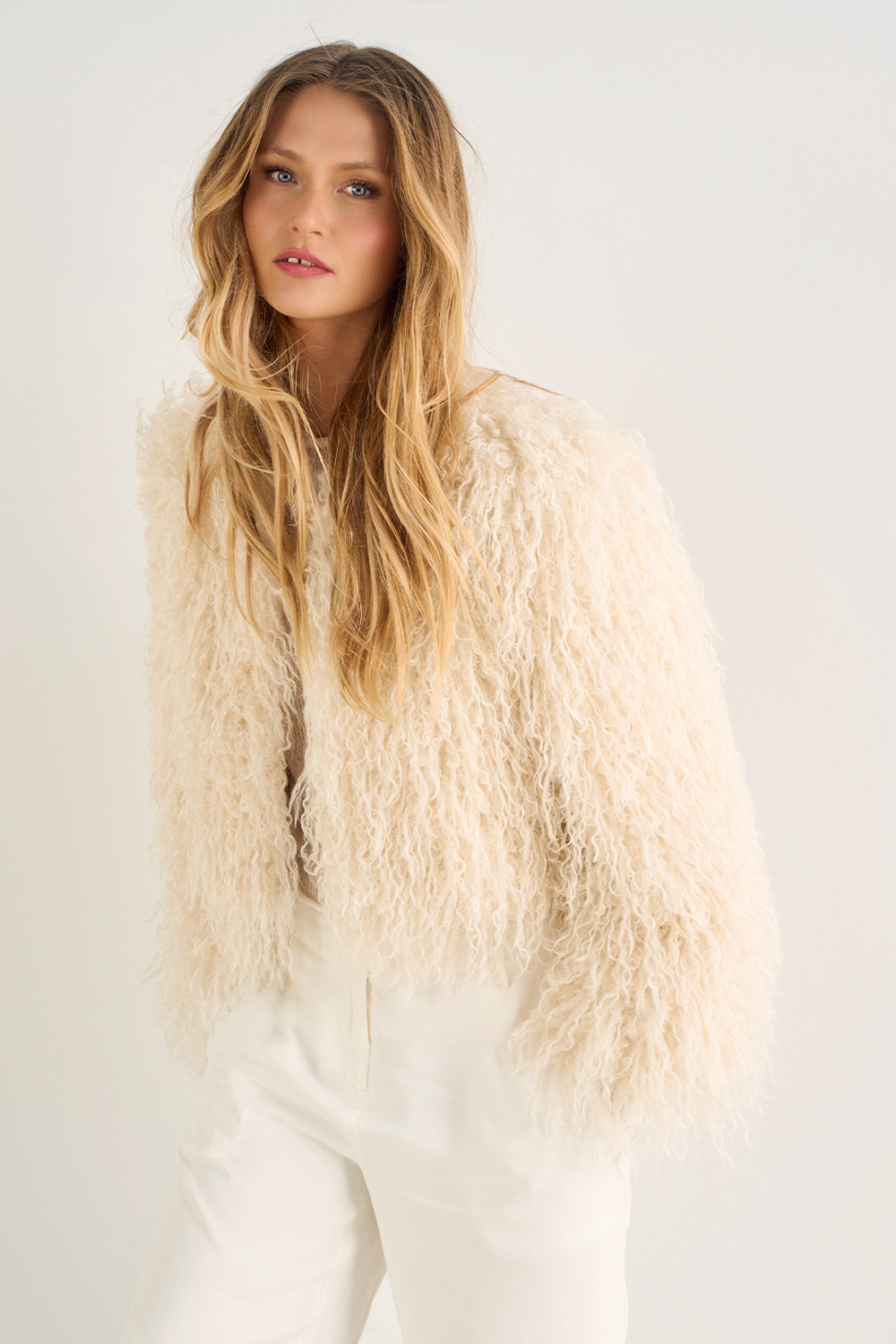 WILD HORSES JACKET - ECRU