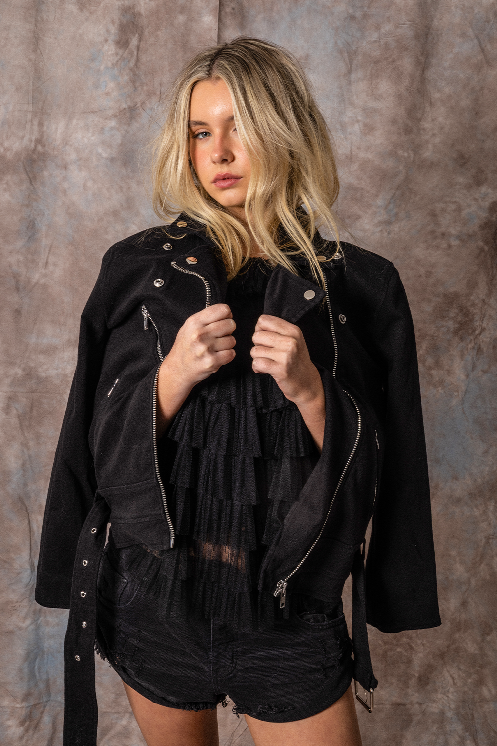 SET 2 - BLACK: The New MINI TUTU and WATERLILY TUTU TOP in BLACK - Nearly HALF PRICE! Preorder Only for Black Friday Delivery!