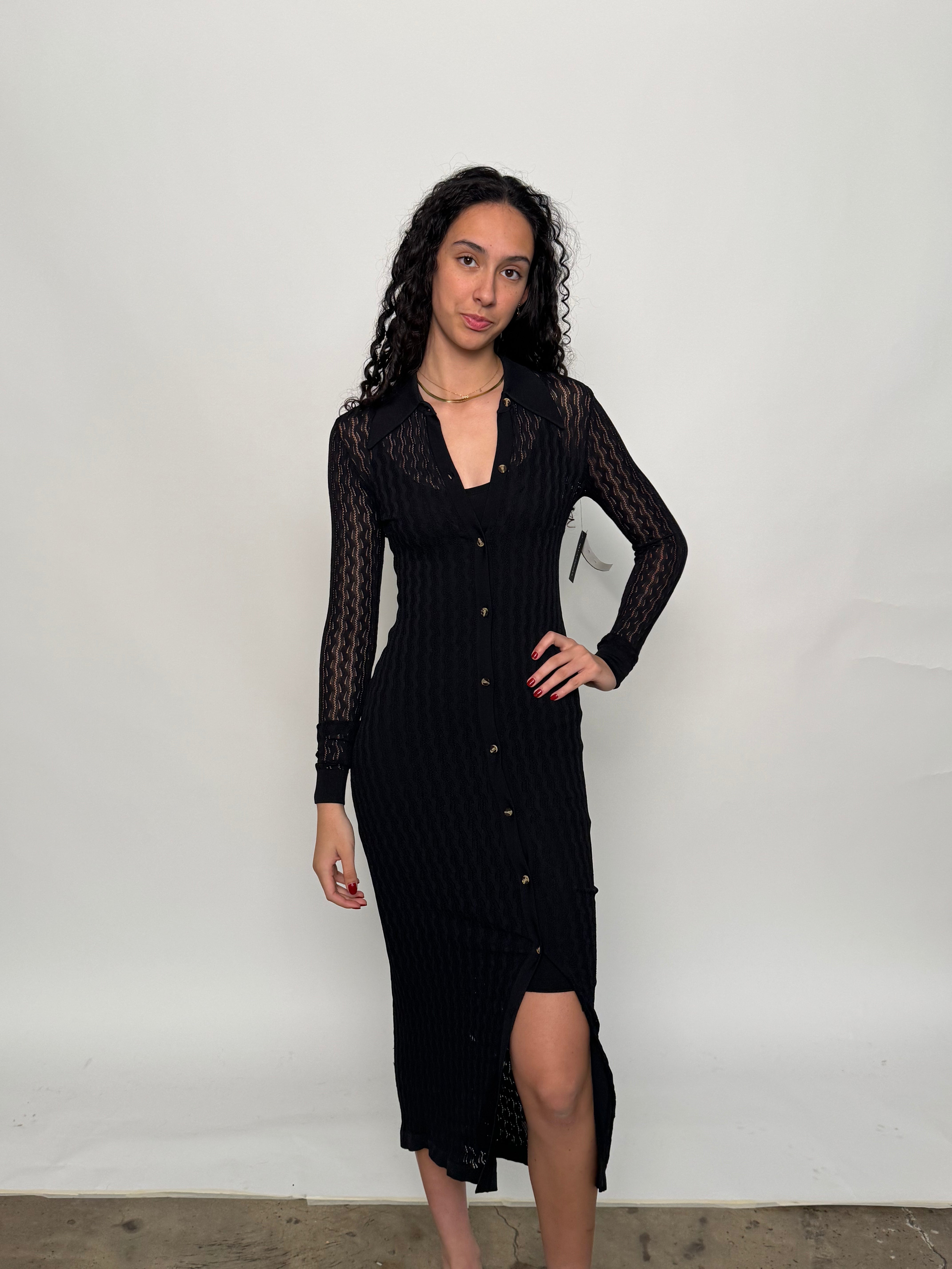 SAMPLE | KNIT MIDI DRESS - SIZE 8 *FINAL SALE
