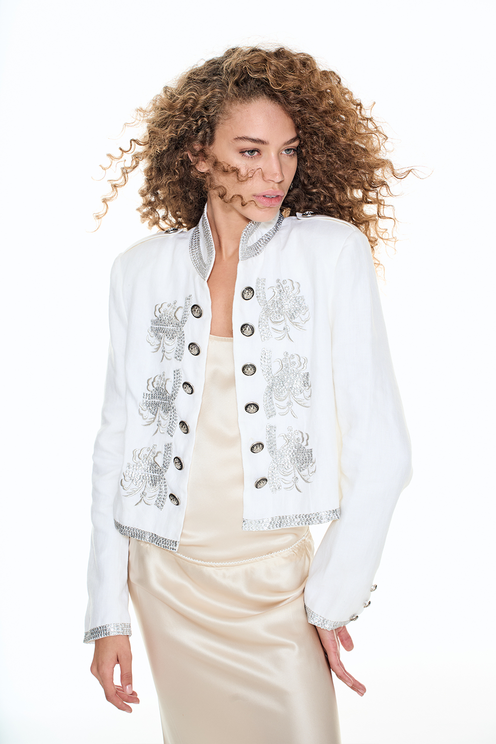 BANDITO JACKET - White *Excl. Preorder ONLY Price $399