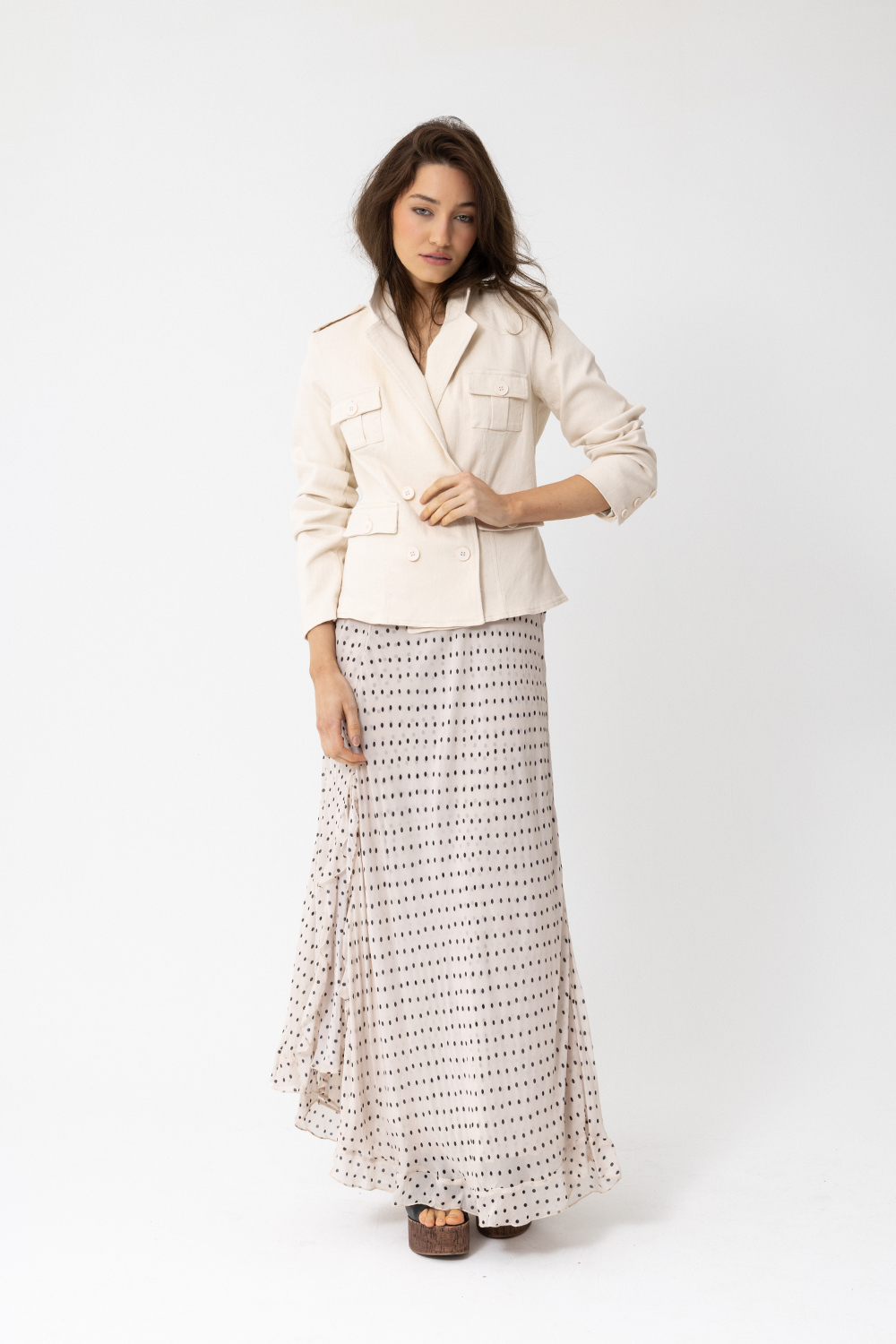 LOVER CARGO JACKET - SAND