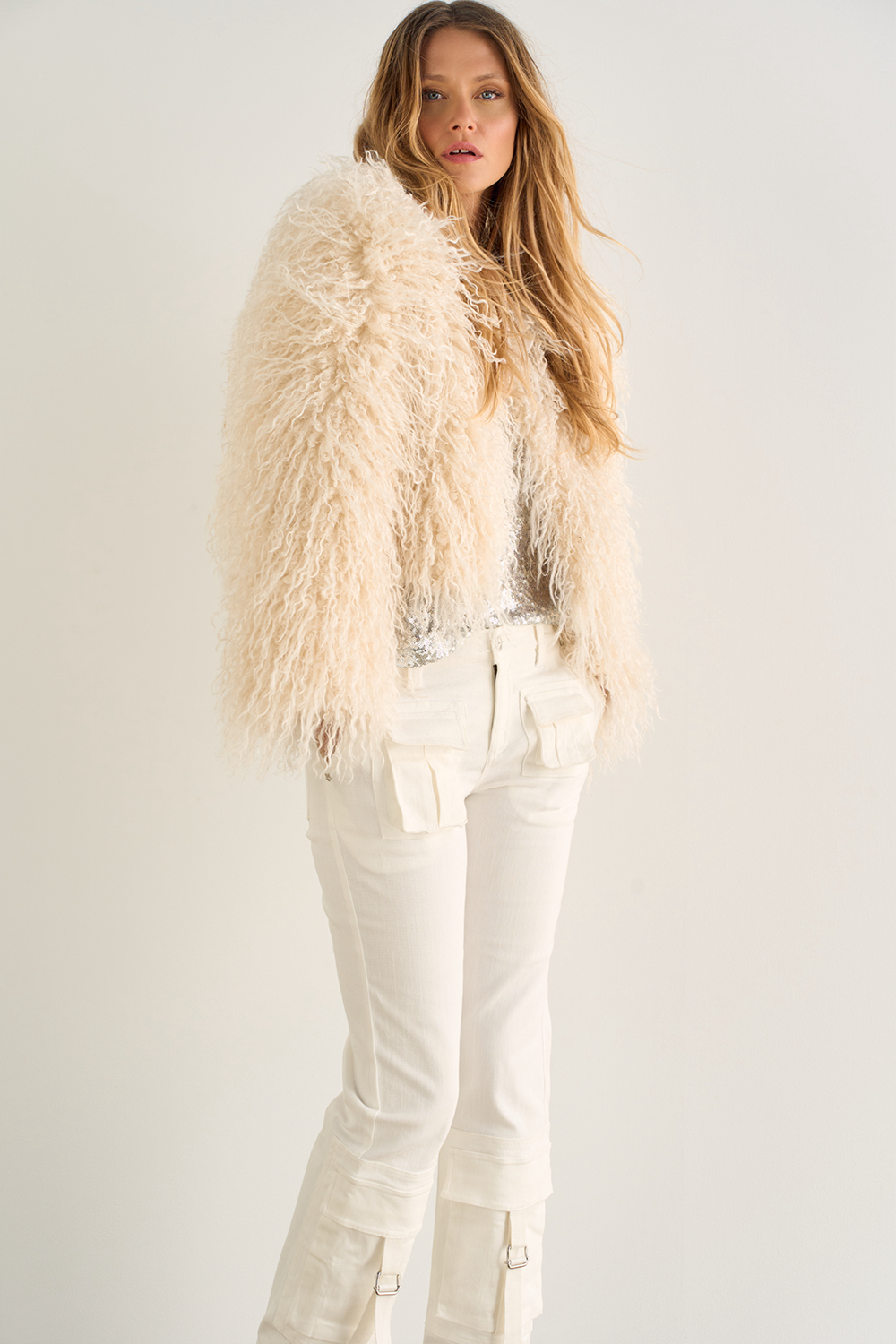 LOVER CARGO PANT - WHITE