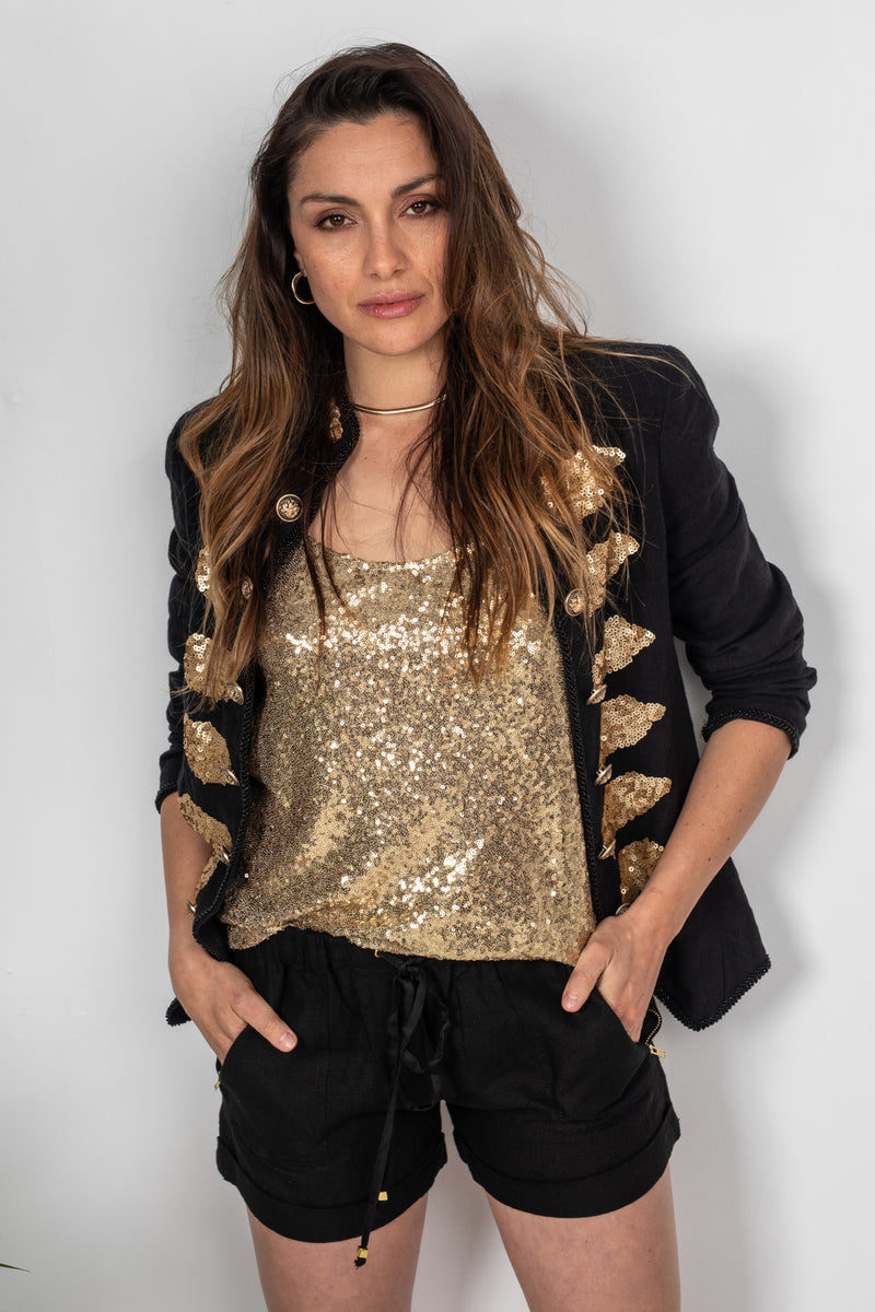 TWINKLE CAMI - Champagne (Soft Gold)
